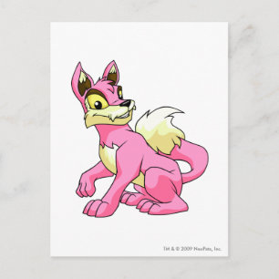 Lupe Pink Postcard