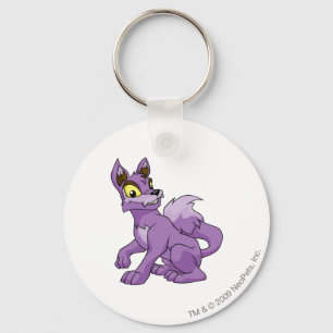 Lupe Purple Key Ring