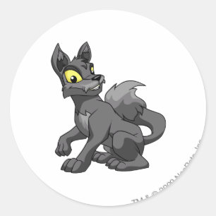 Lupe Shadow Classic Round Sticker