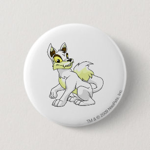 Lupe White 6 Cm Round Badge