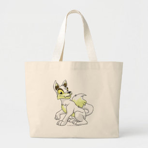 Lupe White Large Tote Bag