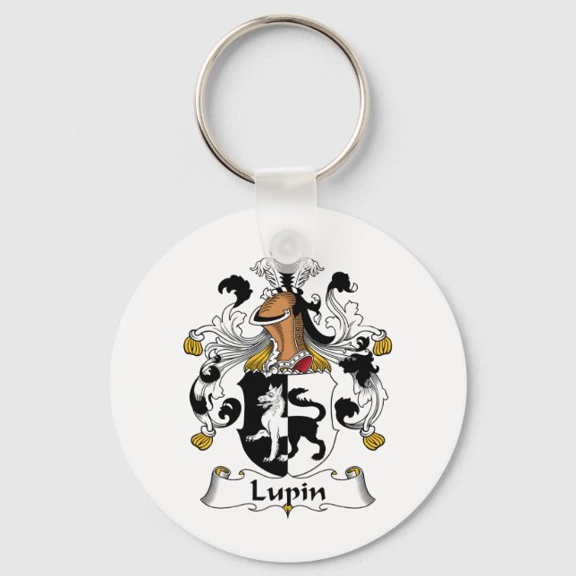Lupin Family Crest Key Ring (Front)