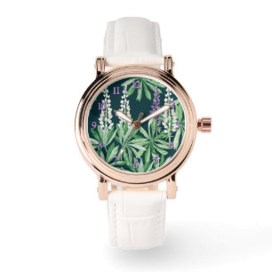 Lupin flower  watch
