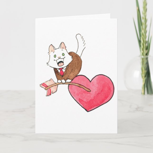 Lupin valentine holiday card (Front)