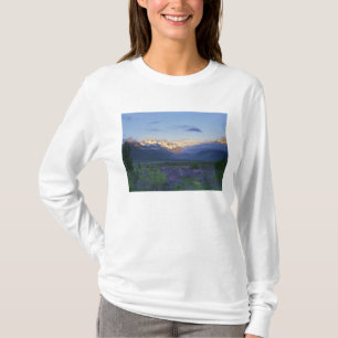 Lupine and the Main Divide, Arthur's Pass, South T-Shirt