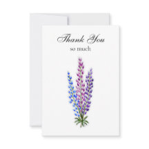 Lupine Note Card