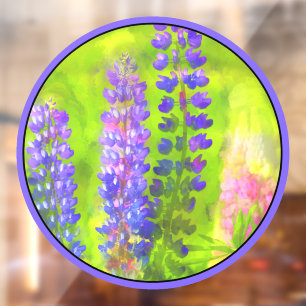Lupine Painting - Original Flower Art