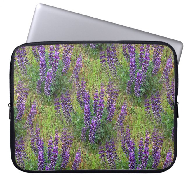 Lupines Galore... Laptop Sleeve (Front)