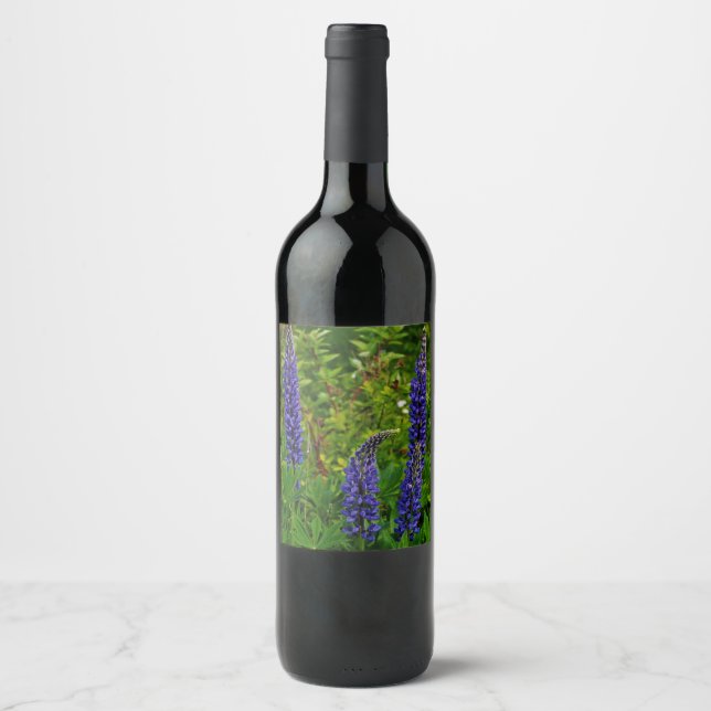 Lupines Wine Label (Front)