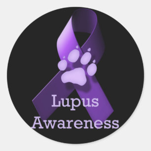 Lupus Awareness Classic Round Sticker