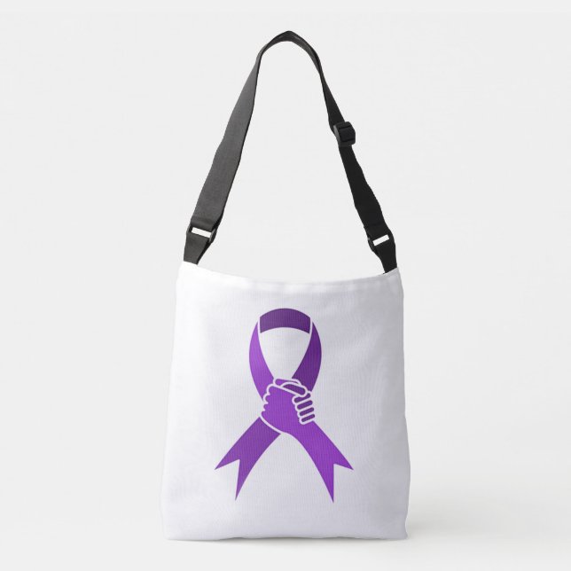 Lupus Awareness Crossbody Bag (Front)