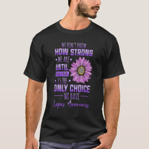 Lupus Awareness Daisy In May We Wear Purple T-Shirt