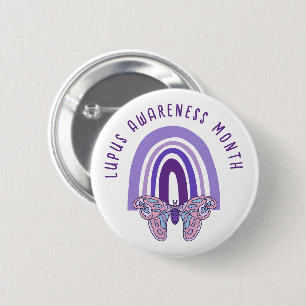 Lupus Awareness Month 6 Cm Round Badge