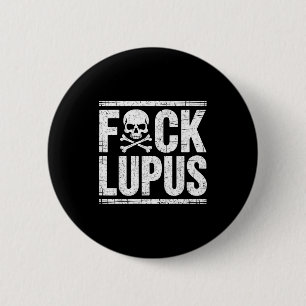 Lupus awareness month warrior fighter survivor 6 cm round badge