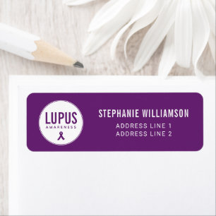 Lupus Awareness Ribbon Purple