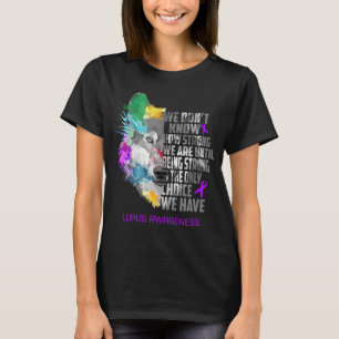 Lupus Awareness Ribbon Support Gifts T-Shirt
