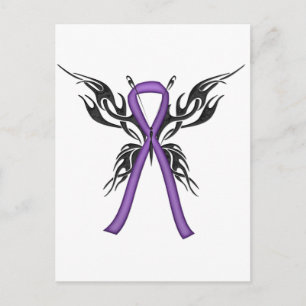 Lupus Awareness - Tribal Butterfly Postcard