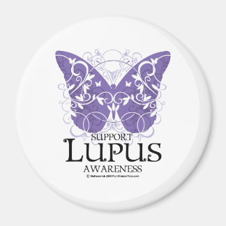 Lupus Butterfly Magnet