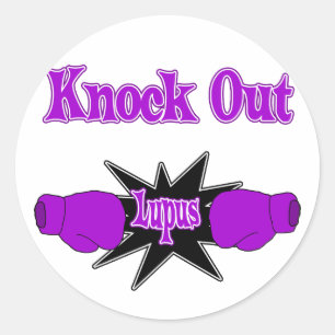 Lupus Classic Round Sticker