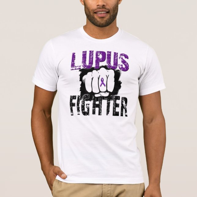 Lupus Fighter with Fist T-Shirt (Front)