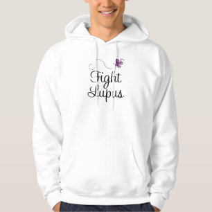 Lupus purple butterfly hoodie