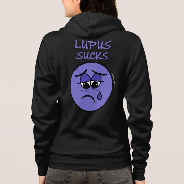 LUPUS SUCKS HOODIE (Back)