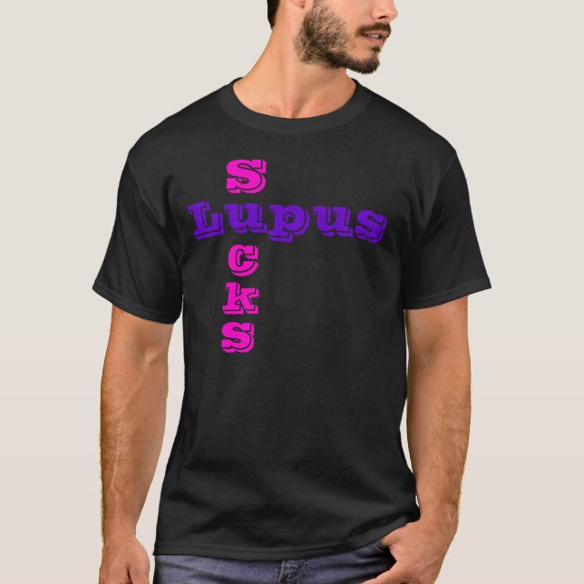 Lupus Sucks T-Shirt (Front)