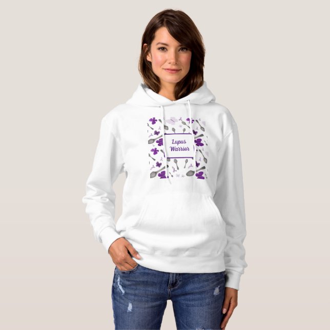 Lupus symbols  hoodie (Front Full)