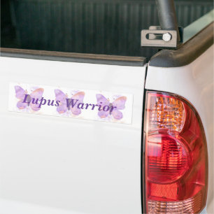 Lupus Warrior  Bumper Sticker