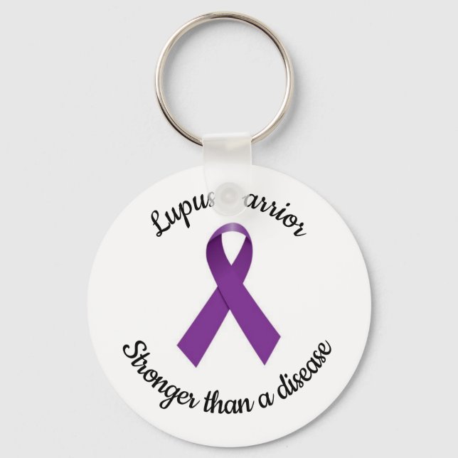 Lupus Warrior Key Ring (Front)