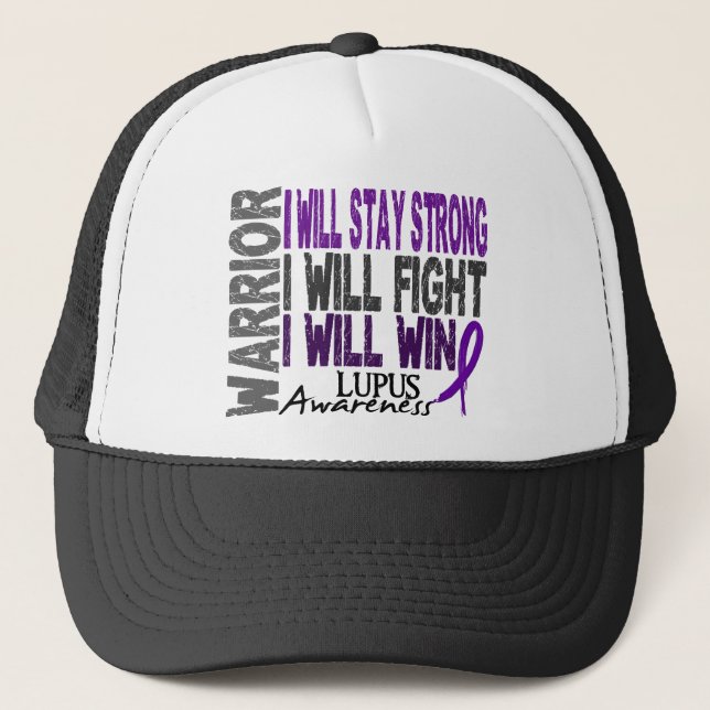 Lupus Warrior Trucker Hat (Front)