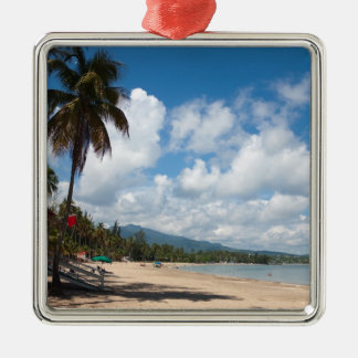 Luquillo Beach Puerto Rico Metal Tree Decoration