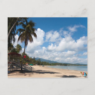 Luquillo Beach Puerto Rico Postcard