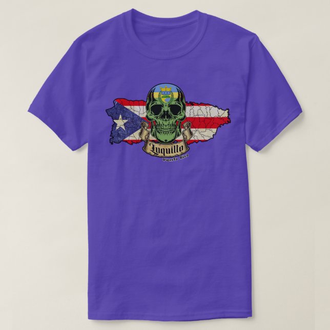Luquillo Isla de Puerto Rico T-Shirt (Design Front)