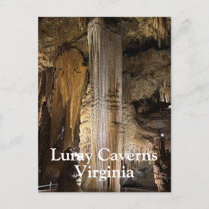 Luray Caverns in Virginia Postcard