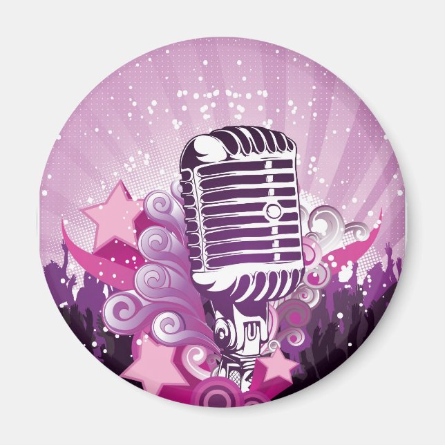 Lure of the Microphone Magnet (Front)