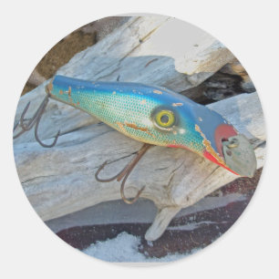 Lure P & K Lippy Chicago IL 1940's Sticker