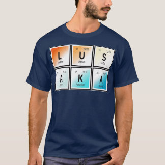 Lusaka City Table of Elements T-Shirt
