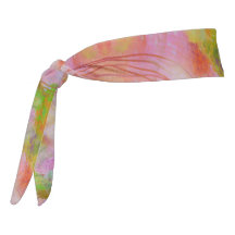 Luscious abstract pink, green & orange