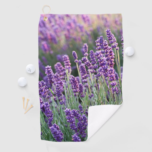 Luscious Lavender  Golf Towel (InSitu)