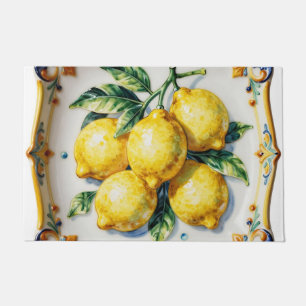 Luscious Lemons Ceramic Vibrant Italian Doormat