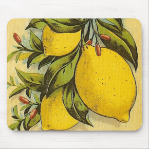Luscious Lemons Mouse Pad