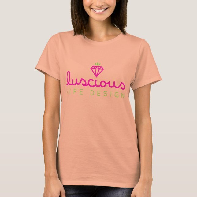Luscious Life Design Burn Out Tee (Front)