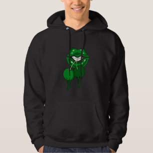 Luscious Lips Dripping Sneaker Match 3 Pine Green Hoodie