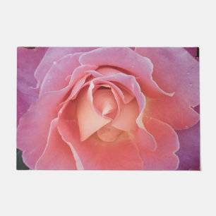 Luscious Pink Rose Doormat