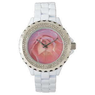Luscious Pink Rose Watch
