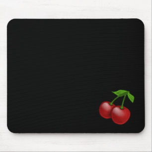 Luscious Retro Cherries Mouse Pad