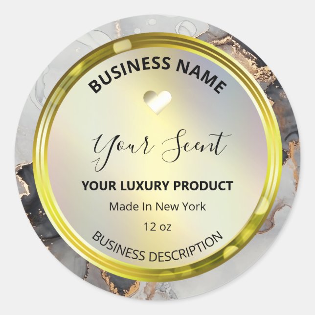 Lush Black Ink Body Butter Product Labels (Front)