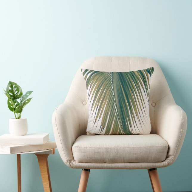 Lush Caribbean Palm 3 #palm#tropical  Cushion (Chair)