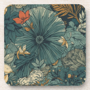 Lush Flora & Fauna – Vintage Botanical Coaster